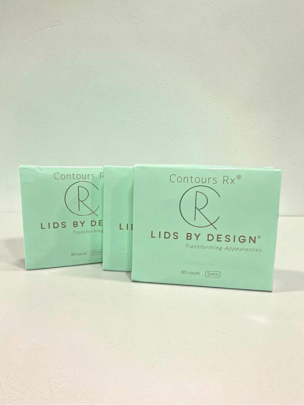Contours RX Lids by Design Eyelid Correcting Strips - 3 Boxes 80 Count per Box